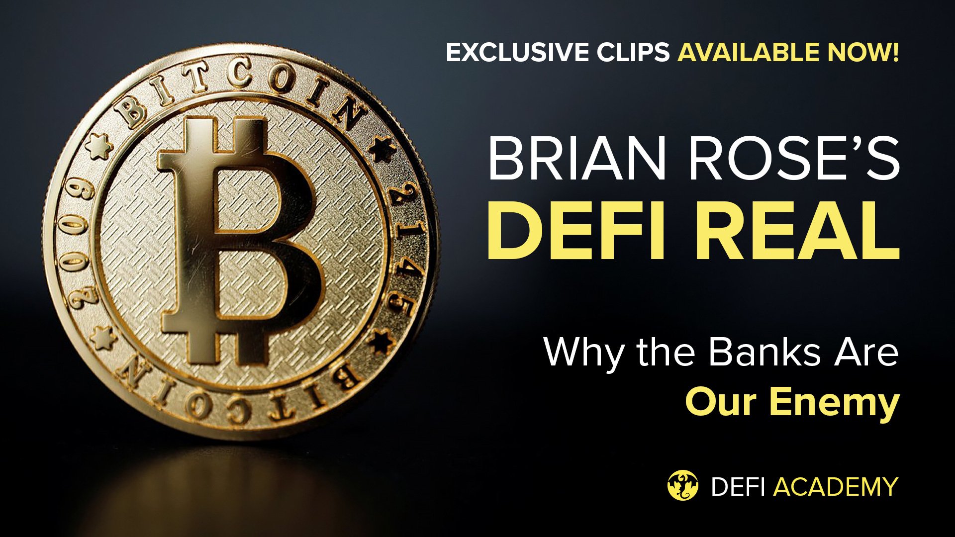 Why The Banks Are Our Enemy - Brian Rose's DeFi Real