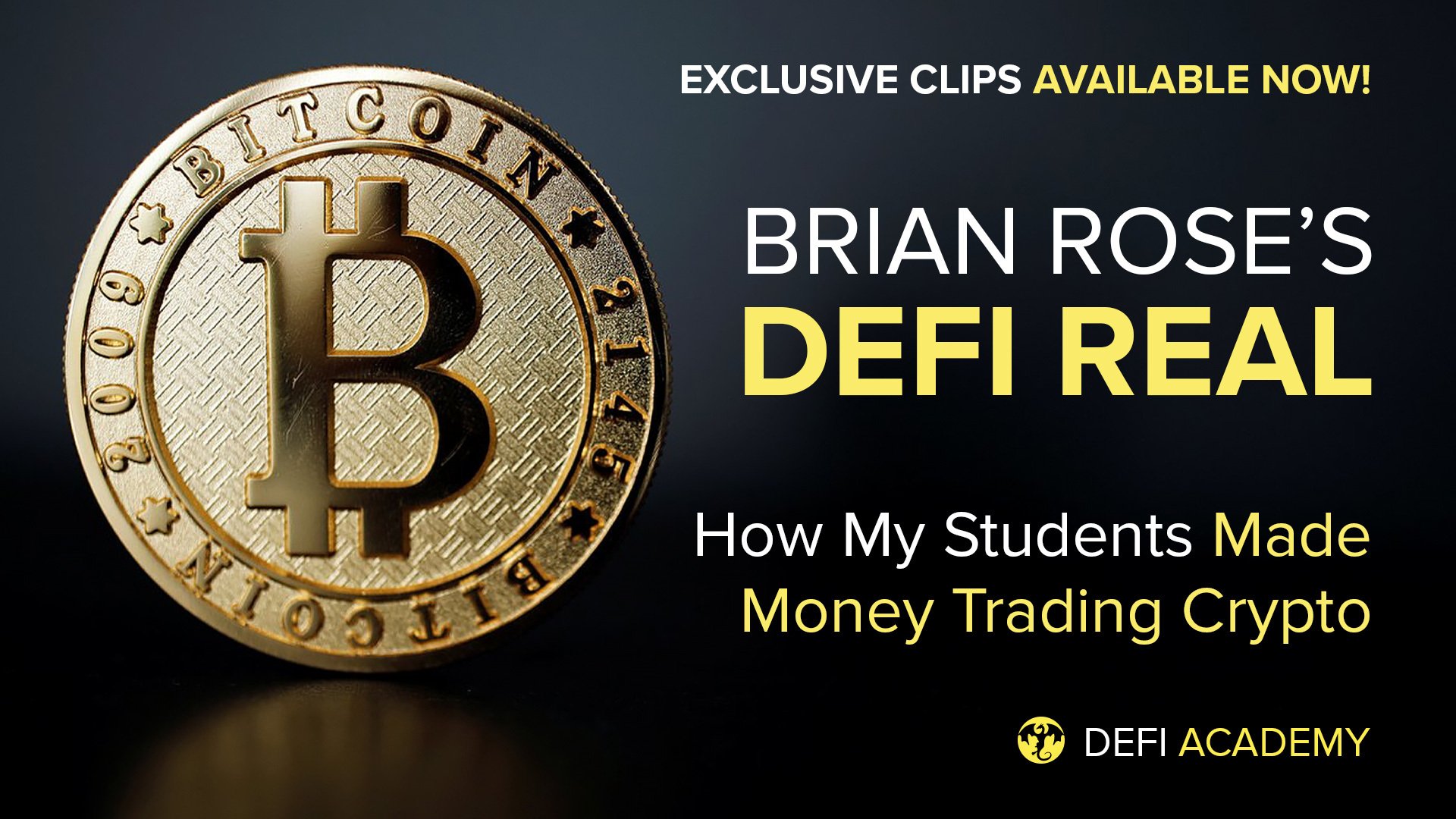 How My Students Made Money Trading Crypto - Brian Rose's DeFi Real