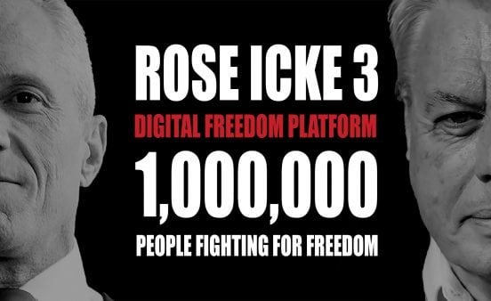 ROSE/ICKE 3: 1,000,000 People Fighting For Freedom - David Icke