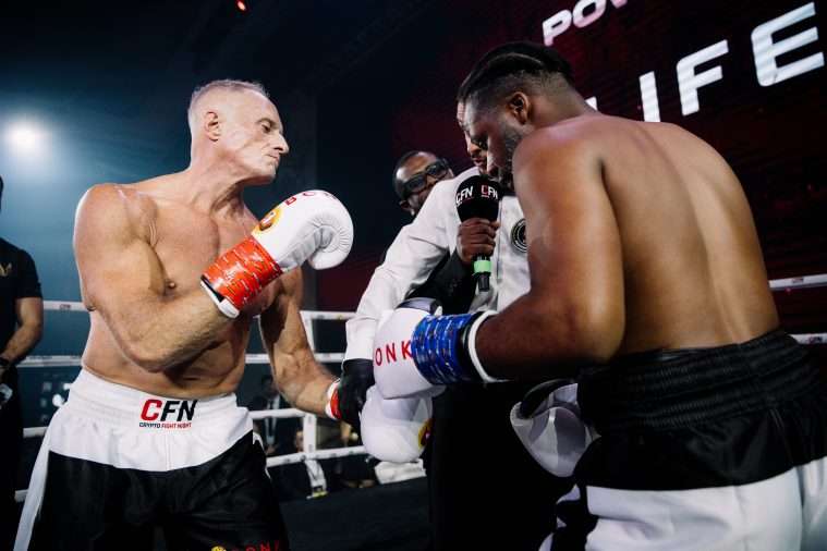 Brian Rose at Crypto Fight Night Dubai: Seconds out… round one!